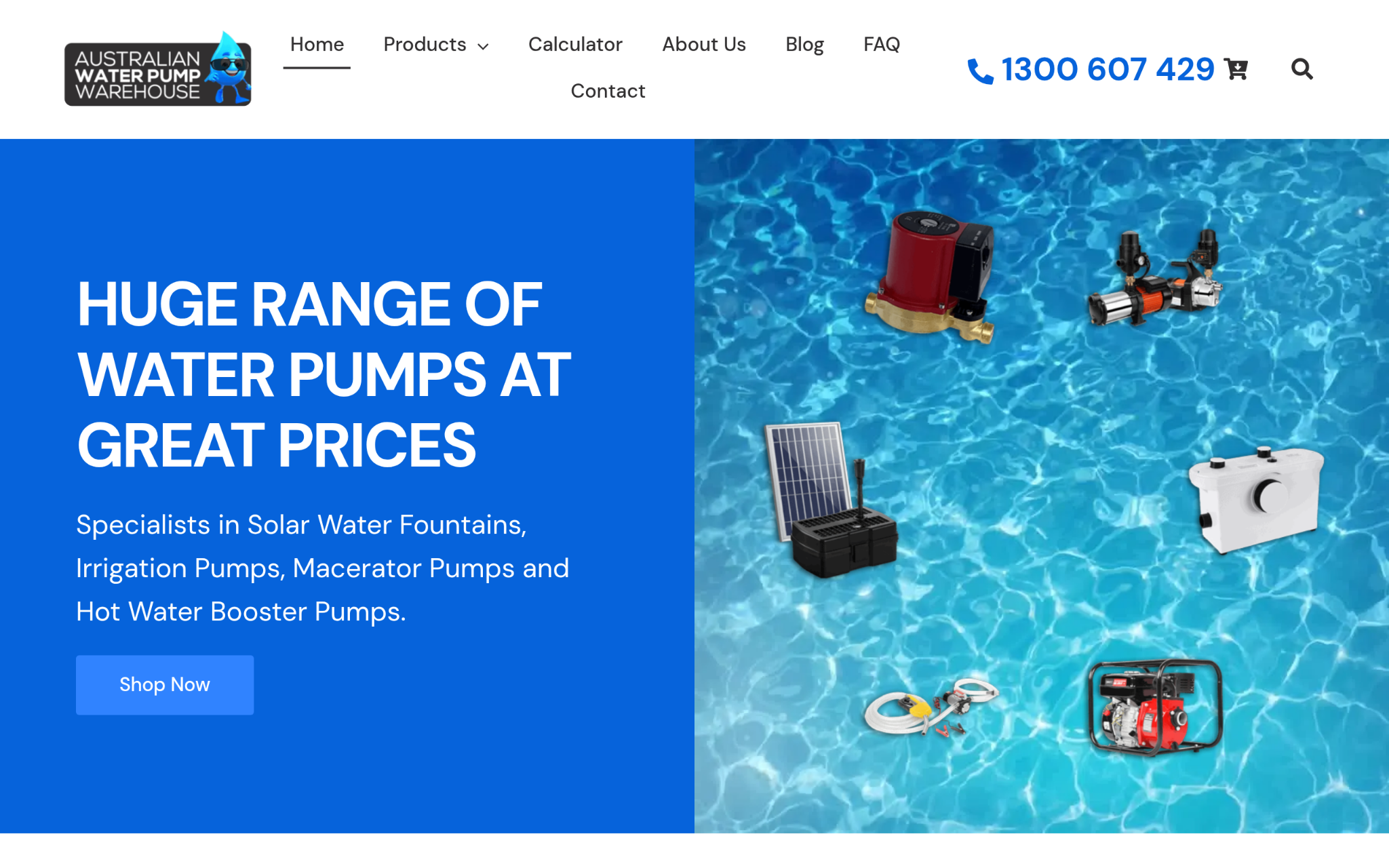Water Pump Warehouse Screenshot